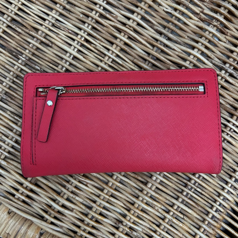 Kate Spade Vibrant Red Wallet - Picture 3 of 3